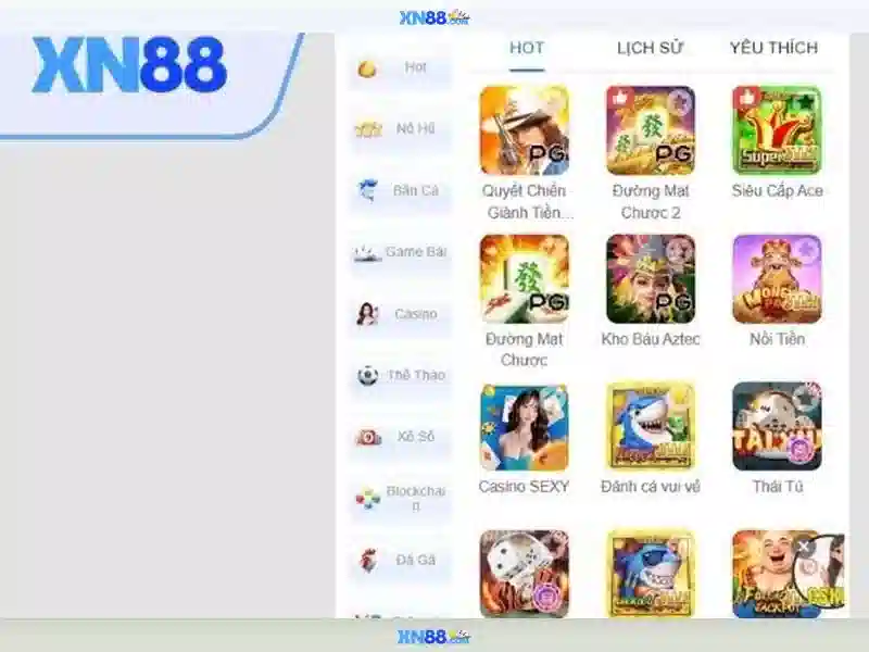 Trải nghiệm game slot XN88